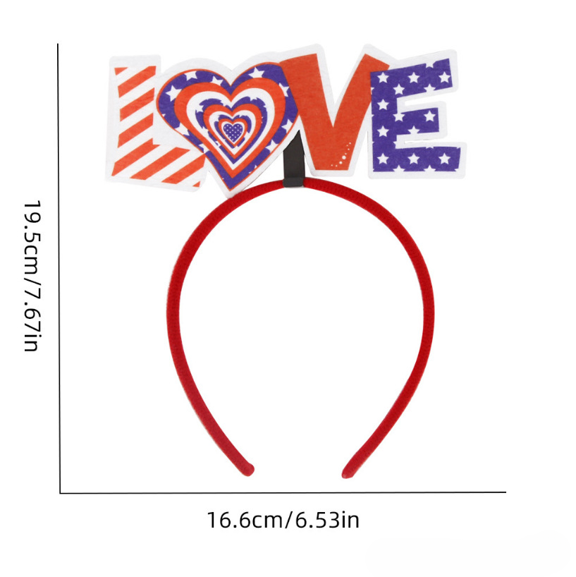 Tela al por mayor nueva diadema del día de la independencia